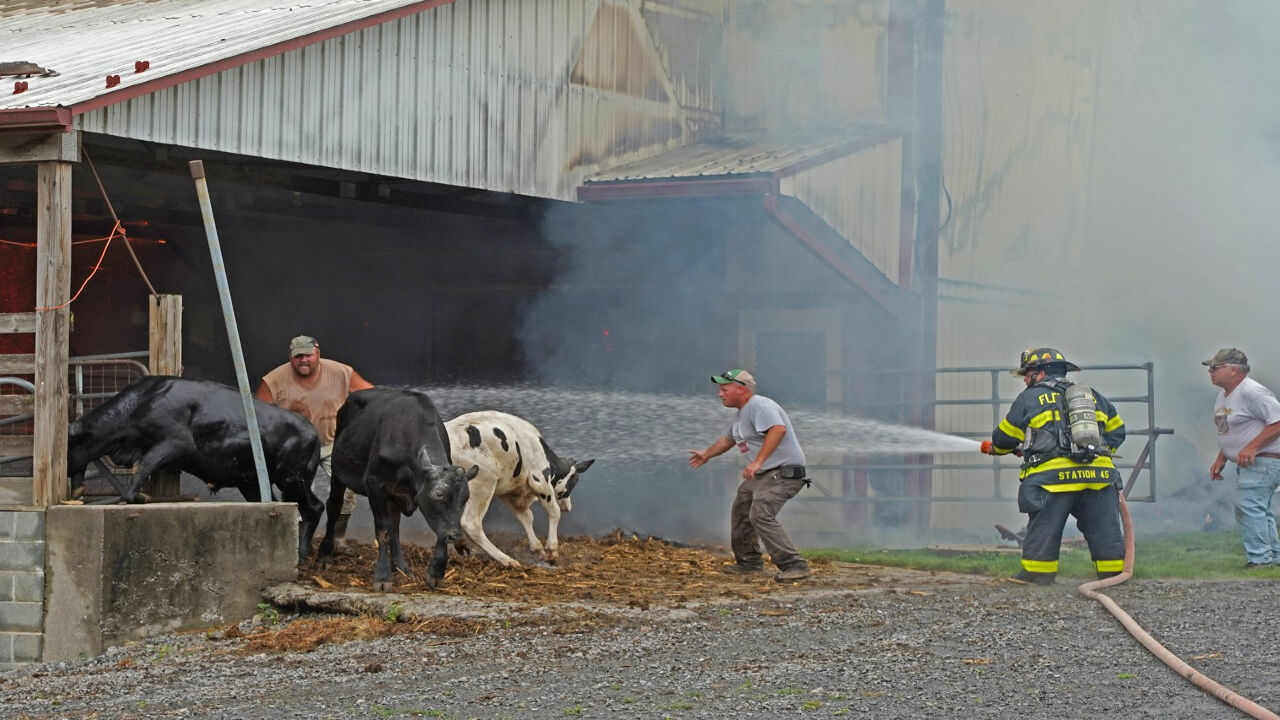 Maxatawny Barn Fire